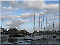 Yachts in Port Solent Marina