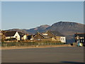 Tyrau Mawr and Cader Idris from the promenade, Barmouth