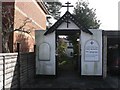 Winton: Orthodox Church gateway