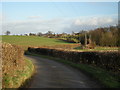 Down the lane to Eaton Mascott.