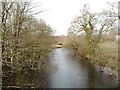 Cluden Water at Newbridge, Dumfries