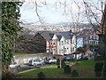 St Woolos Cathedral churchyard and view