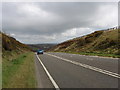 Road cutting on the A39