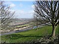 Dewsbury Road from Banks End Road, Elland