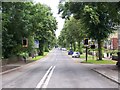 Closed main road looking towards Middlewood, Sheffield