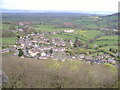 North Nibley from the top of Tyndale Monument