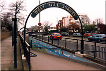 TQ2473 : West Hill Subway by David Reed