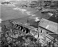 SW7011 : Old lifeboat house and slipway, Lizard by Dr Neil Clifton