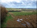 Towards the Kensey valley