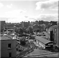 View south from top of car park