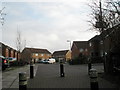 Looking into Cunningham Close from Horsea Lane