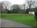 Miniature railway track in Ellington Park