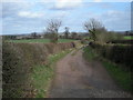 Farmtrack at Oldington