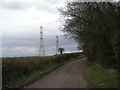 SJ6901 : Red Lane & pylons by Row17