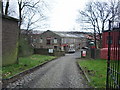 Access road to Wellfield Mill, Blackburn