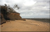 TM2623 : Uneven cliff erosion by Bob Jones