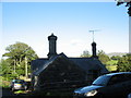 A Nannau estate cottage with its distinctive chimneys