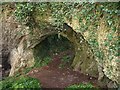 SX9065 : Natural arch, Stantaway Hill by Derek Harper