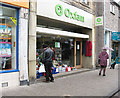 The Oxfam shop in Galashiels