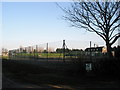 Deserted tennis courts at Drayton Park