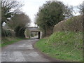 Limekiln Lane goes under the M54