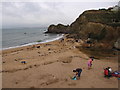 Beach & headland, Outer Hope