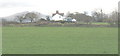 Gwylfa Stud Farm seen across the fields