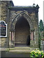 Whalley Methodist Church, Porch