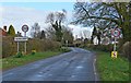 Lutterworth Road towards Arnesby