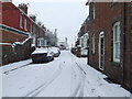 Mill Road in the snow