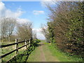 Footpath by Portsmouth Golf Club