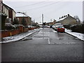 Stanley Road in the snow