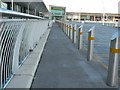 Strouden: car park pillars at Castlepoint