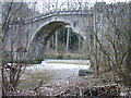 SO4574 : Bridge and weir across the River Teme. by DI Wyman