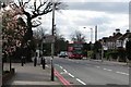 Addiscombe Road, junction of Upland, facing west