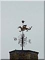 TQ8665 : Weather vane on St Mary's Church by Richard Dorrell
