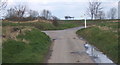 Lane junction, Penlan Hall Lane and Chappel Road