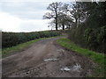 Track to Hungary Hill Farm