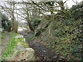 An abandoned Padarn Railway cutting east of Stabla