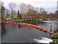 Cooper Bridge weir on the River Calder