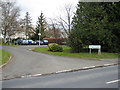 Entrance to Brockington, Council Offices, Hereford