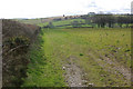 Farmland north of Troed-y-rhiw