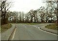 Road junction near Galleywood