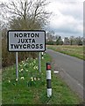 Shelford Lane enters Norton Juxta Twycross