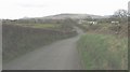 View back towards Bethel along the country road