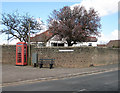 Phonebox at the end of Littledean Hill Road