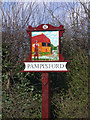 Pampisford (west end) Village Sign