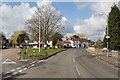 Road junction at White Hart pub, Denmead