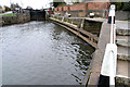 Entrance to Beeston Lock from the Trent