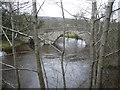 SK2476 : Froggatt Bridge and the River Derwent by Alan Heardman
